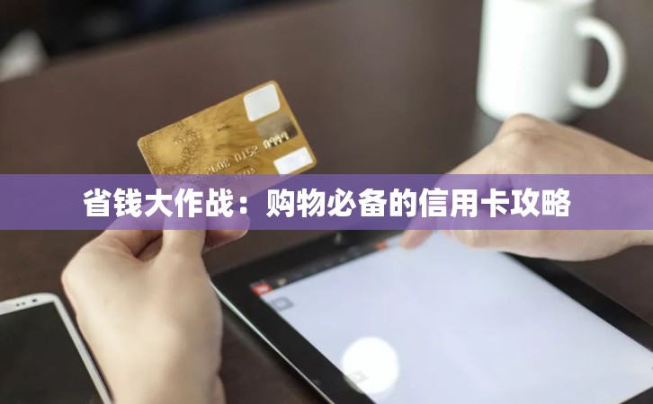 省钱大作战：购物必备的信用卡攻略